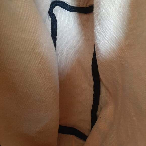 VTG 90's Kokopelli Southwestern Woven Bookbag Tote - Picture 11 of 12